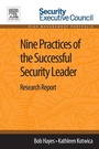 Cover: Nine Practices of the Successful Security Leader - Elsevier