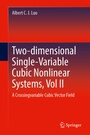 Cover: Two-dimensional Single-Variable Cubic Nonlinear Systems, Vol II - Springer