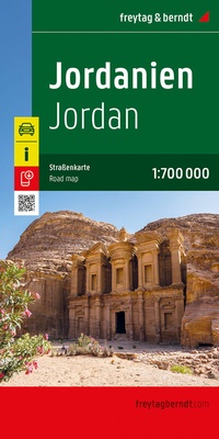Abbildung von: Jordanien, Straßenkarte 1:700.000, freytag & berndt - Freytag-Berndt und ARTARIA