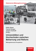 Cover: Universit&auml;ten und Hochschulen zwischen Beharrung und Reform - Verlag Julius Klinkhardt