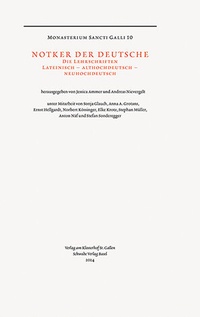 Enlarge image Cover: Notker der Deutsche - Schwabe Verlagsgruppe AG Schwabe Verlag
