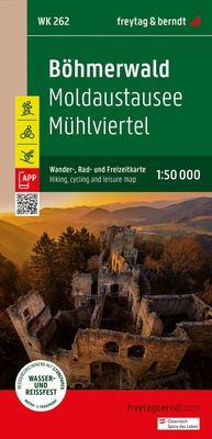 Abbildung von: Böhmerwald, Wander-, Rad- und Freizeitkarte 1:50.000, freytag & berndt, WK 262 - Freytag-Berndt und ARTARIA