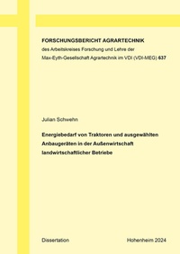 Abbildung von: Energiebedarf von Traktoren und ausgewählten Anbaugeräten in der Außenwirtschaft landwirtschaftlicher Betriebe - Shaker