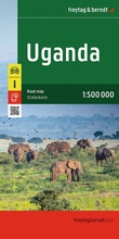 Cover: freytag & berndt Stra&szlig;enkarte Uganda 1:500.000 - freytag & berndt