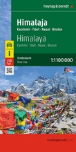 Cover: freytag & berndt Stra&szlig;enkarte Himalaja, Kaschmir - Tibet - Nepal - Bhutan 1:1,1 Mio. - freytag & berndt
