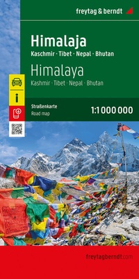 Abbildung von: Himalaja, Straßenkarte 1:1.100.000, freytag & berndt - Freytag-Berndt und ARTARIA