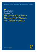 Cover: The Universal Coefficient Theorem for C*-Algebras with Finite Complexity - EMS Press
