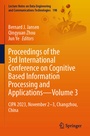 Cover: Proceedings of the 3rd International Conference on Cognitive Based Information Processing and Applications-Volume 3 - Springer