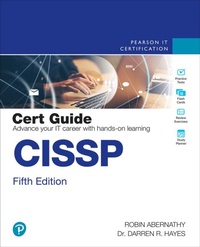 Abbildung von: CISSP Cert Guide - Pearson It Certification