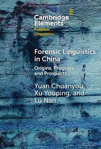 Abbildung von: Forensic Linguistics in China - Cambridge University Press
