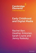 Cover: Early Childhood and Digital Media - Cambridge University Press
