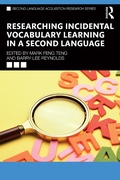 Cover: Researching Incidental Vocabulary Learning in a Second Language - Routledge