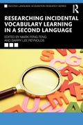 Cover: Researching Incidental Vocabulary Learning in a Second Language - Routledge