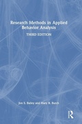 Cover: Research Methods in Applied Behavior Analysis - Routledge