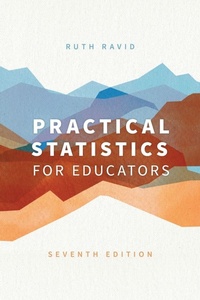 Enlarge image Cover: Practical Statistics for Educators - Rowman & Littlefield Publishers