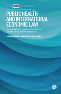 Cover: Public Health and International Economic Law - Bristol University Press