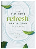 Cover: The 3-Minute Refresh Devotional for Women - Barbour Publishing Inc, U.S.