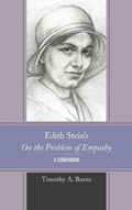 Cover: Edith Stein's On the Problem of Empathy - Lexington Books