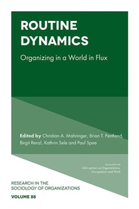 Enlarge image Cover: Routine Dynamics - Emerald Publishing Limited