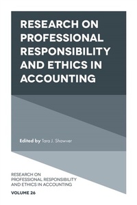 Abbildung von: Research on Professional Responsibility and Ethics in Accounting - Emerald Publishing Limited