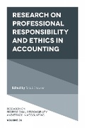 Cover: Research on Professional Responsibility and Ethics in Accounting - Emerald Publishing Limited