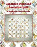 Cover: Carolyn Forster Pattern: Japanese Stars and Lanterns Quilts - Search Press Ltd
