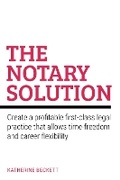 Cover: The Notary Solution - Rethink Press