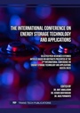Cover: The International Conference on Energy Storage Technology and Applications - Trans Tech Publications Ltd