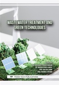 Cover: Wastewater Treatment and Green Technologies - Trans Tech Publications Ltd