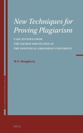 Cover: New Techniques for Proving Plagiarism - Brill