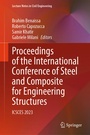 Cover: Proceedings of the International Conference of Steel and Composite for Engineering Structures - Springer