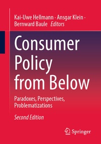 Enlarge image Cover: Consumer Policy from Below - Springer