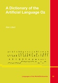 Cover: A Dictionary of the Artificial Language Oz - LINCOM GmbH