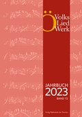Cover: Jahrbuch des &Ouml;sterreichischen Volksliedwerkes &middot; Band 72 | 2023 - Bibliothek der Provinz