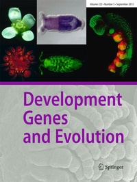 Abbildung von: Development Genes and Evolution - Springer