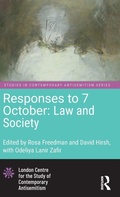 Cover: Responses to 7 October: Law and Society - Routledge