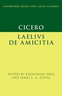 Abbildung von: Cicero: Laelius de amicitia - Cambridge University Press