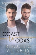 Cover: Coast to Coast (Arizona Raptors, #1) - Love Lane Books Ltd