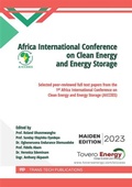 Cover: Africa International Conference on Clean Energy and Energy Storage - Trans Tech Publications Ltd