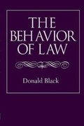 Cover: The Behavior of Law - Academic Press