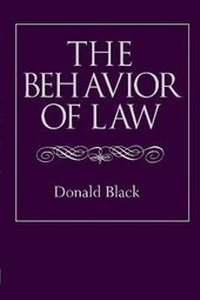 Enlarge image Cover: The Behavior of Law - Academic Press