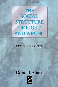 Enlarge image Cover: The Social Structure of Right and Wrong - Academic Press