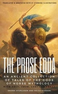 Cover: THE PROSE EDDA (Translated & Annotated with 35 Stunning Illustrations) - Idea Shed Books