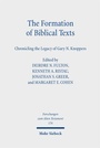 Cover: The Formation of Biblical Texts - Mohr Siebeck