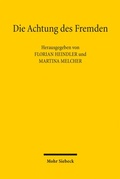 Cover: Die Achtung des Fremden - Mohr Siebeck