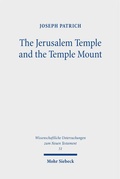 Cover: The Jerusalem Temple and the Temple Mount - Mohr Siebeck