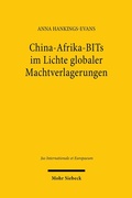 Abbildung von: China-Afrika-BITs im Lichte globaler Machtverlagerungen - Mohr Siebeck