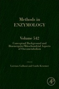 Cover: Conceptual Background and Bioenergetic/Mitochondrial Aspects of Oncometabolism: Volume 542 - Academic Press
