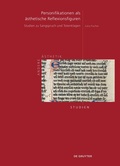 Cover: Personifikationen als &auml;sthetische Reflexionsfiguren - De Gruyter
