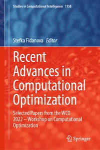 Enlarge image Cover: Recent Advances in Computational Optimization - Springer